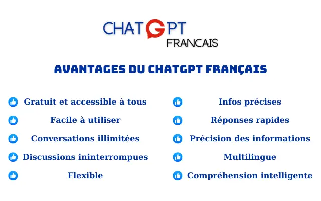 Avantages du ChatGPT Français