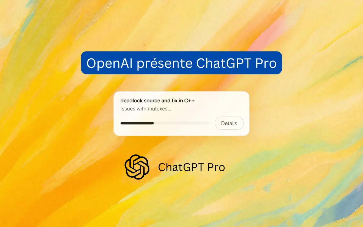 OpenAI présente ChatGPT Pro